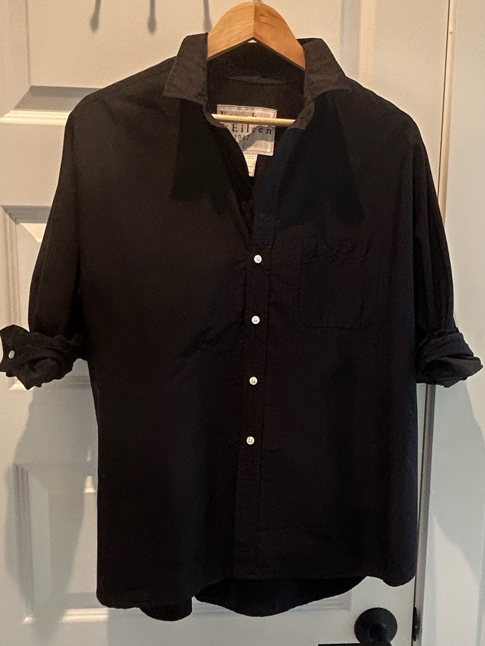 Frank & Eileen Oona Continuous Sleeve Black Superluxe - Picture 5 of 10